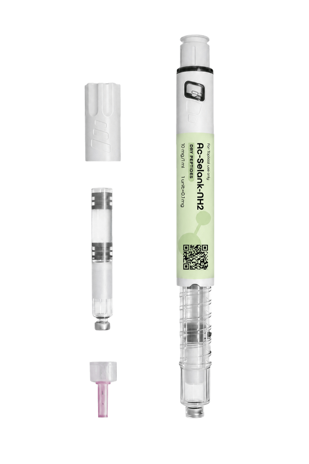 Ac-Selank-NH2 Dual Chamber